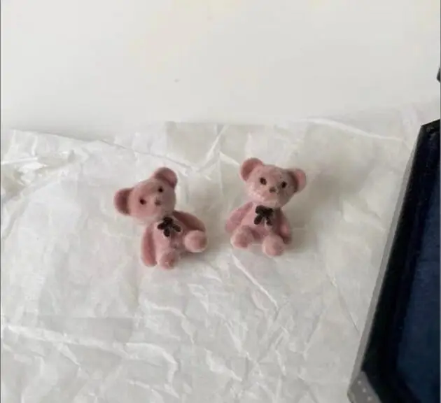 Brown Teddy earrings - Image 2